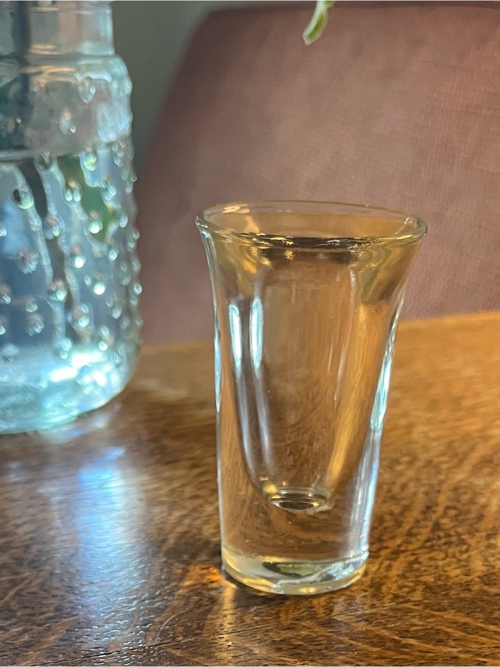 Bronze Tinted Shot Glass!  Sturdy and Beautiful.
